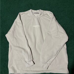 Essentials Fear of God men’s Large Oatmeal Sweatshirt